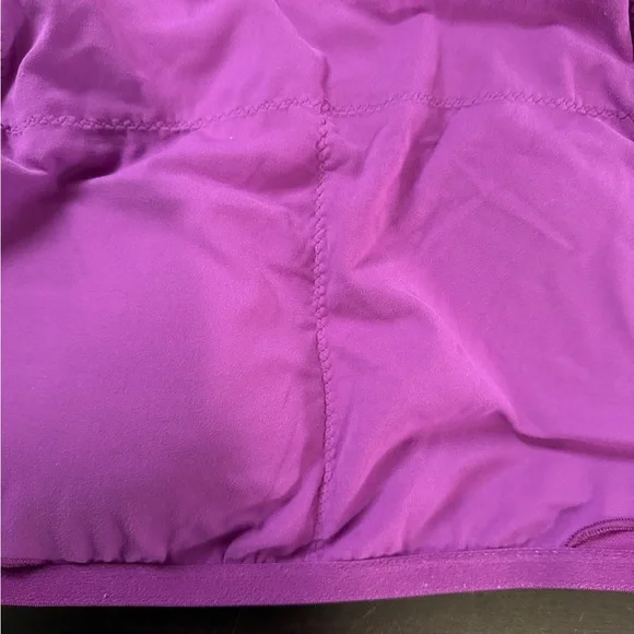 Aerie Cropped Sports Tank Top/Built in Bra-Violet, size S - Picture 6 of 6